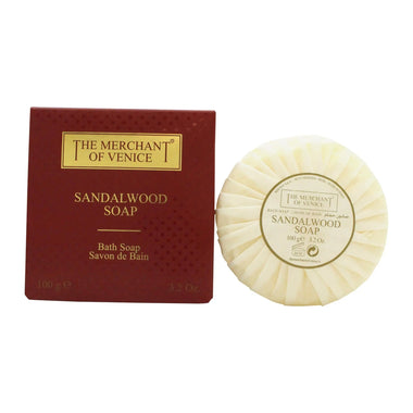 The Merchant of Venice Sandalwood Bath Soap 100g - Quality Home Clothing| Beauty