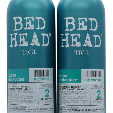 Tigi Duo Pack Bed Head Urban Antidotes Recovery 750ml Shampoo + 750ml Conditioner - Quality Home Clothing| Beauty