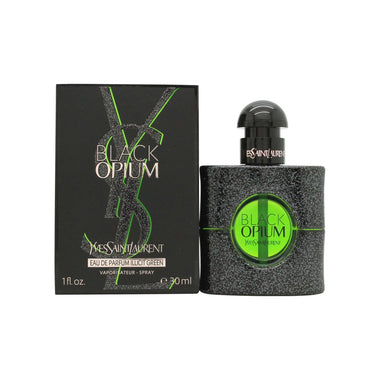Yves Saint Laurent Black Opium Illicit Green Eau de Parfum 30ml Spray - Quality Home Clothing| Beauty