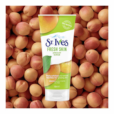 St. Ives Fresh Skin Invigorating Apricot Face Scrub 12 x 30ml