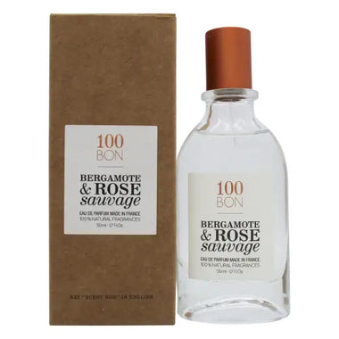 100BON Bergamote & Rose Sauvage Refillable Eau de Parfum 50ml Spray - Fragrance