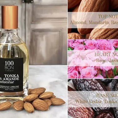 100BON Tonka & Amande Absolue Refillable Eau de Parfum Concentrate 15ml Spray - QH Clothing