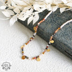 18K Gold Beaded and Disc Necklace - QH Clothing