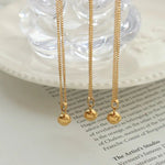 18K Gold Bell Pendant Necklace - QH Clothing