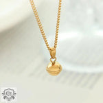 18K Gold Bell Pendant Necklace - QH Clothing