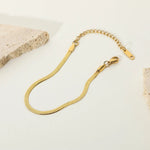 18K Gold Blade Bracelet - QH Clothing