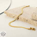 18K Gold Blade Bracelet - QH Clothing