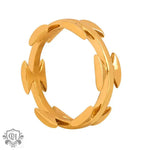 18K Gold Bow Design Ring - QH Clothing