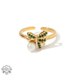 18K Gold Bow Knot Ring - QH Clothing