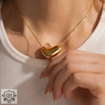 18K Gold Charm Necklace - QH Clothing