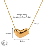 18K Gold Charm Necklace - QH Clothing