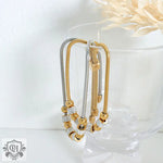 18K gold exquisite and noble round beads with cylindrical diamond design bracelet - QH Clothing