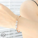 18K Gold Diamond Design Bracelet - QH Clothing