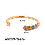 18K Gold Diamond Opening Versatile Bracelet - QH Clothing