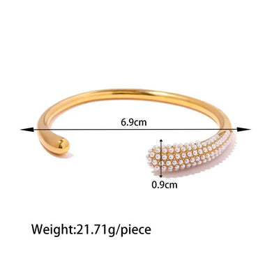 18K Gold Diamond Opening Versatile Bracelet - QH Clothing