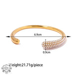 18K Gold Diamond Opening Versatile Bracelet - QH Clothing