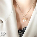 18K Gold Doraemon Bell Pendant Necklace - QH Clothing