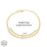 18K Gold Double Layered Versatile Necklace - QH Clothing