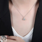 18K Gold Drop Pendant Necklace - QH Clothing