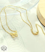 18K Gold Elegant Butterfly Necklace - QH Clothing