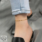 18k Gold Exquisite Lips Design Versatile Anklet - QH Clothing