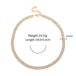 18K Gold Exquisite Multi-Layer Diamond Design Bracelet & Necklace - QH Clothing