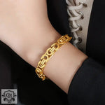 18K Gold Hip-Hop Style Bracelet - QH Clothing