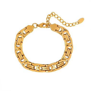 18K Gold Hip-Hop Style Bracelet - QH Clothing