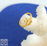 18K Gold Hollow Rabbit Design Ring - QH Clothing