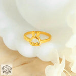 18K Gold Hollow Rabbit Design Ring - QH Clothing