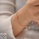 18K Gold Infinity Symbol Bracelet - QH Clothing