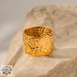 18K Gold Lava Flow Ring - QH Clothing