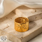 18K Gold Lava Flow Ring - QH Clothing