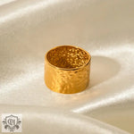 18K Gold Lava Flow Ring - QH Clothing