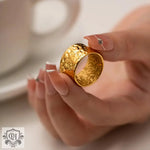 18K Gold Lava Flow Ring - QH Clothing