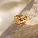 18K Gold Love Open Ring - QH Clothing