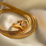 18K Gold Love Open Ring - QH Clothing