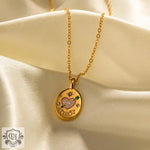 18K Gold Love Pendant Necklace - QH Clothing