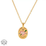 18K Gold Love Pendant Necklace - QH Clothing