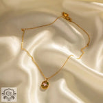 18K Gold Love Pendant Necklace - QH Clothing