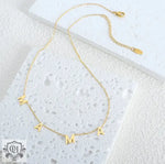 18K Gold "MAMA" Letter Necklace - QH Clothing