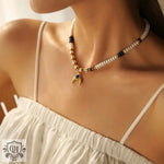 18K Gold Moonlight Serenade Pendant Necklace - QH Clothing