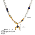 18K Gold Moonlight Serenade Pendant Necklace - QH Clothing