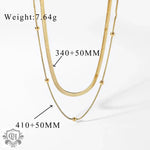 18K Gold Multi-Design Retro Necklace - QH Clothing