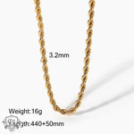 18K Gold Multi-Design Retro Necklace - QH Clothing