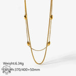 18K Gold Multi-Design Retro Necklace - QH Clothing