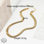 18K Gold Multi-Design Retro Necklace - QH Clothing