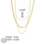 18K Gold Multi-Design Retro Necklace - QH Clothing