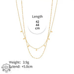 18K Gold Multi-Design Retro Necklace - QH Clothing