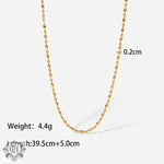 18K Gold Multi-Design Retro Necklace - QH Clothing